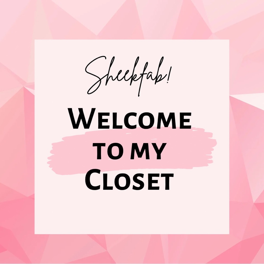 Welcome to my closet! New or gently used clothing, shoes, and accessories!